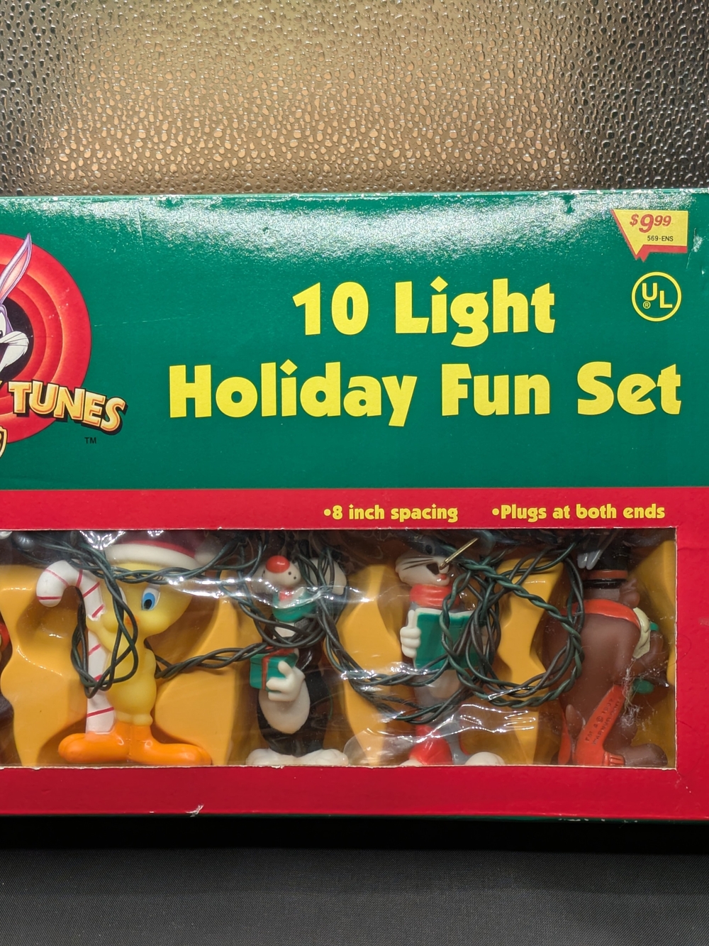 Warner Bros. 10-Light Holiday Fun Set - Green Box with Character Lights